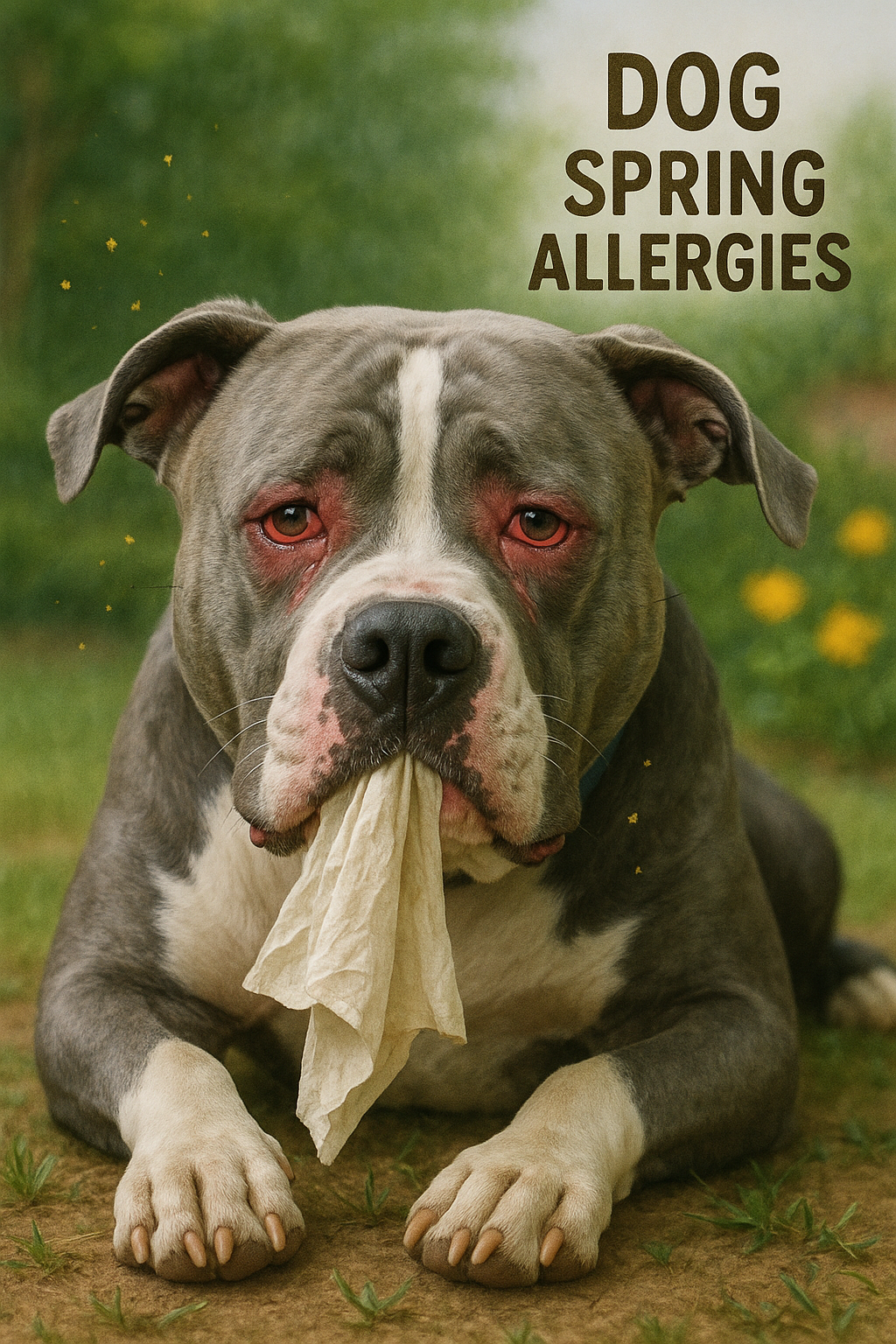 Spring Allergies in Dogs and Cats: Symptoms, Causes, and Treatments