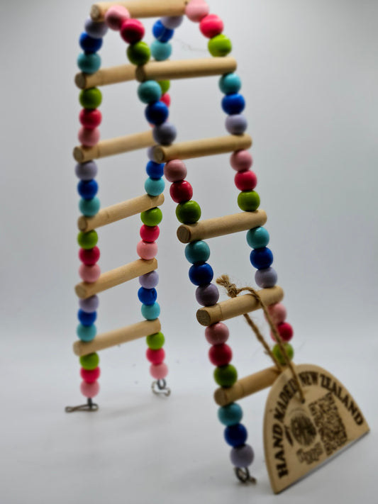 Bright Beaded Bird Ladder – Fun & Flexible!