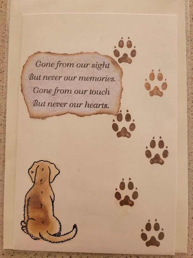 PET SYMPATHY CARDS